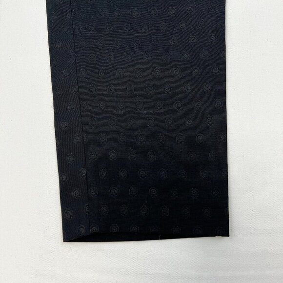 Talbots Heritage Womens Black High Rise Elastic Waist Pull On Ankle Pants Sz 16P - Picture 5 of 9